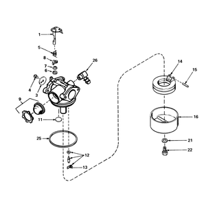 Carburetor No 632050