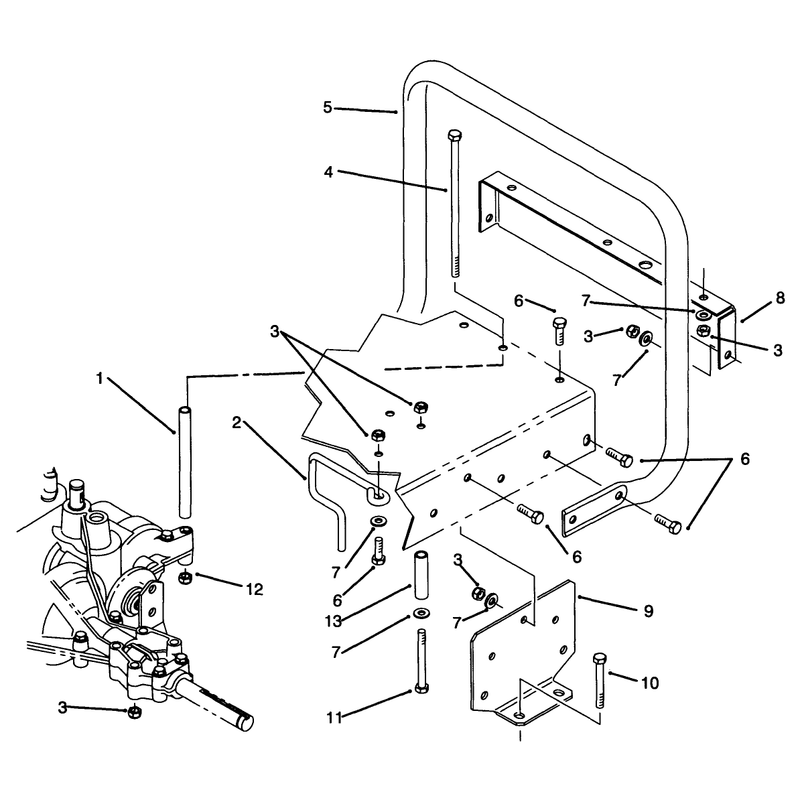 Stand Bar Assembly