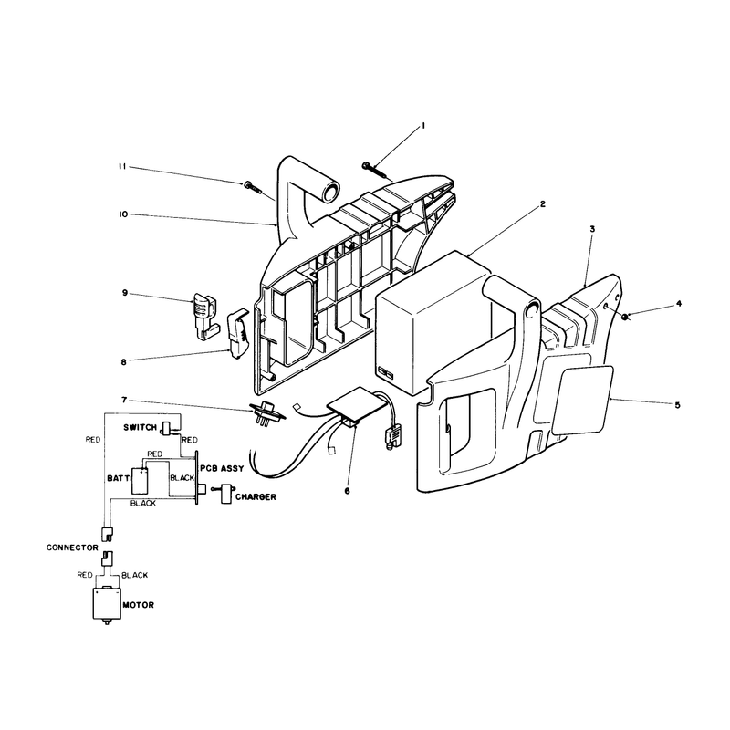 Upper Case Assembly