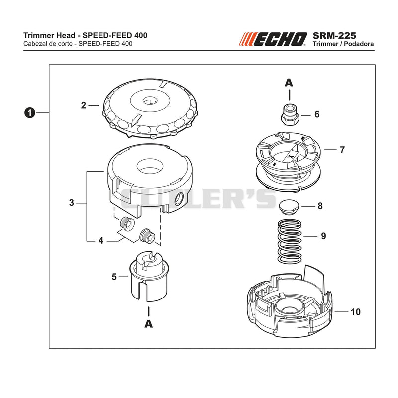 Trimmer Head Speed Feed 400