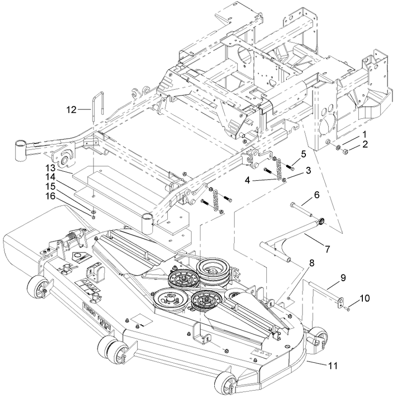 Deck Connection Assembly
