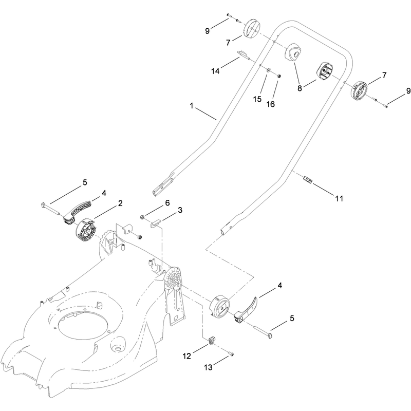 Lower Handle Assembly