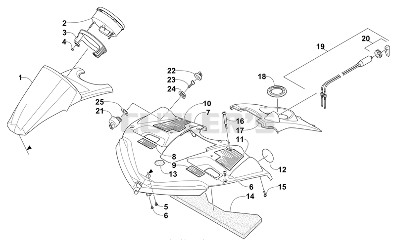 CONSOLE ASSEMBLY [103170]