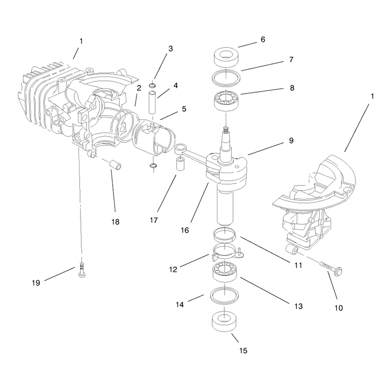 Engine Assembly Model No. 47pt6-4