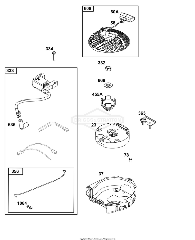 Flywheel, Ignition, and Starter Group