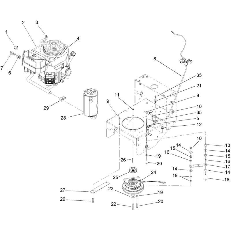 Engine Installation Assembly