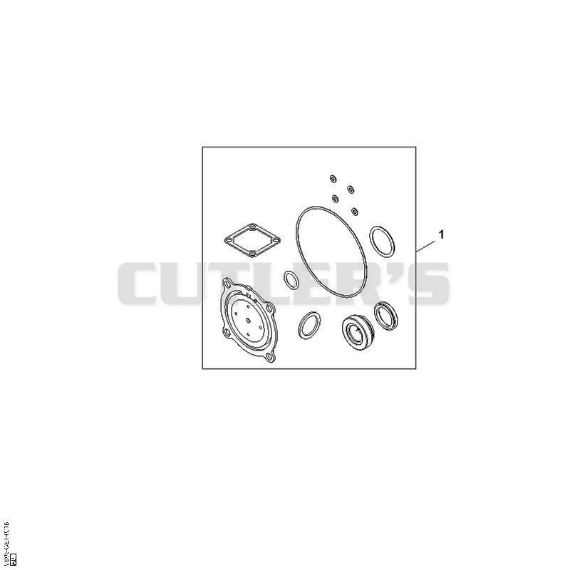 Set of gaskets