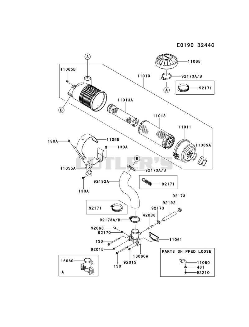 AIR-FILTER/MUFFLER