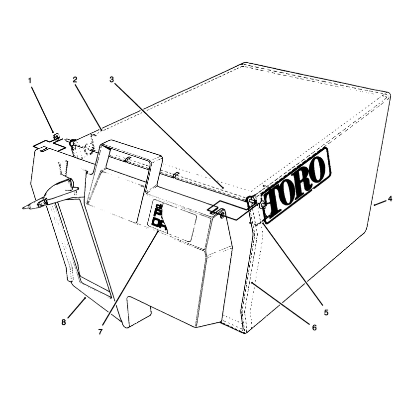 Grass Bag Assembly No 11-0189