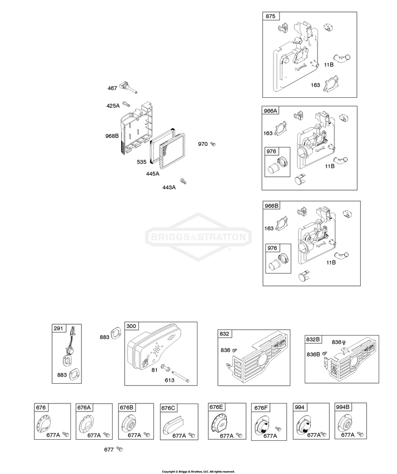 Air Cleaner, Exhaust System