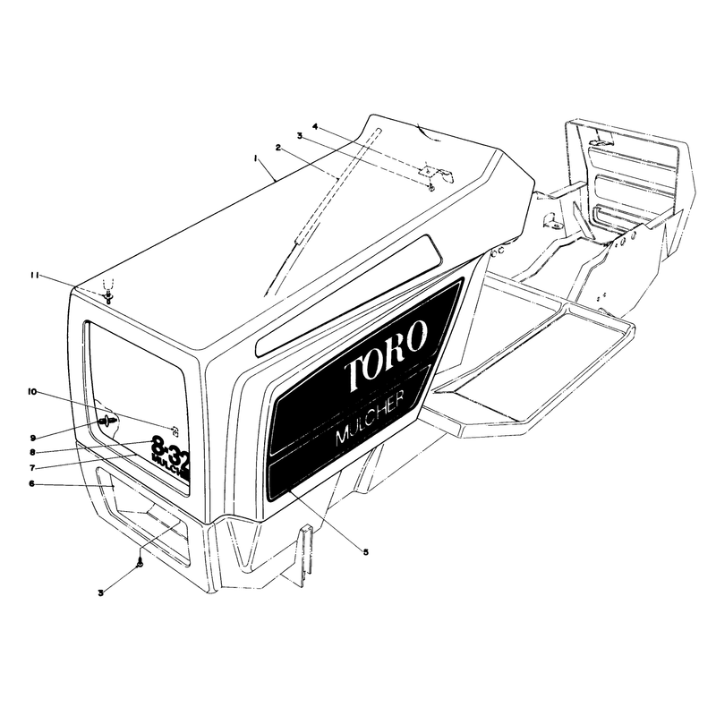 Hood Assembly Model 57380