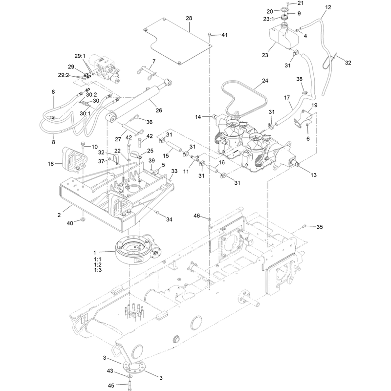 Hydraulic Pump Assembly