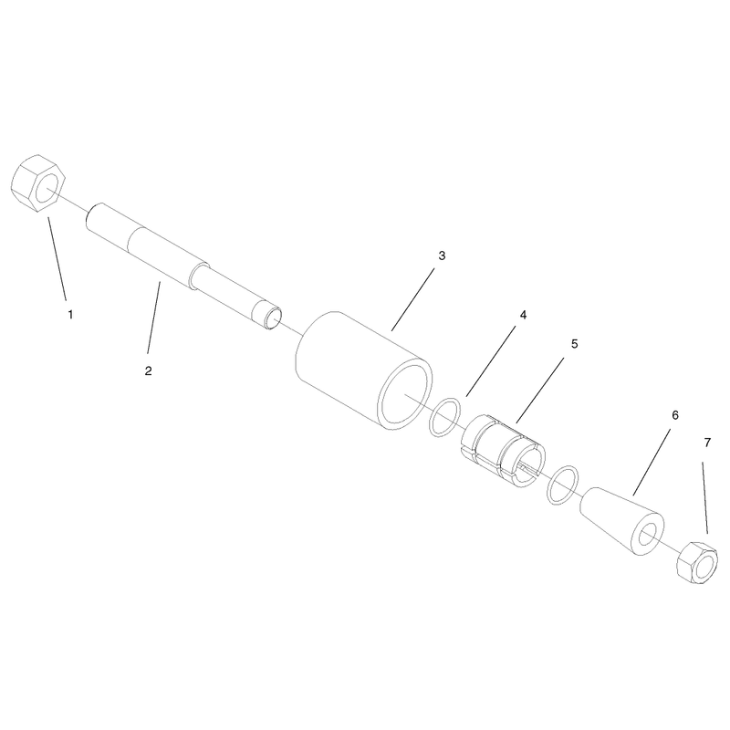 1 Inch Puller Assembly No 100-6285