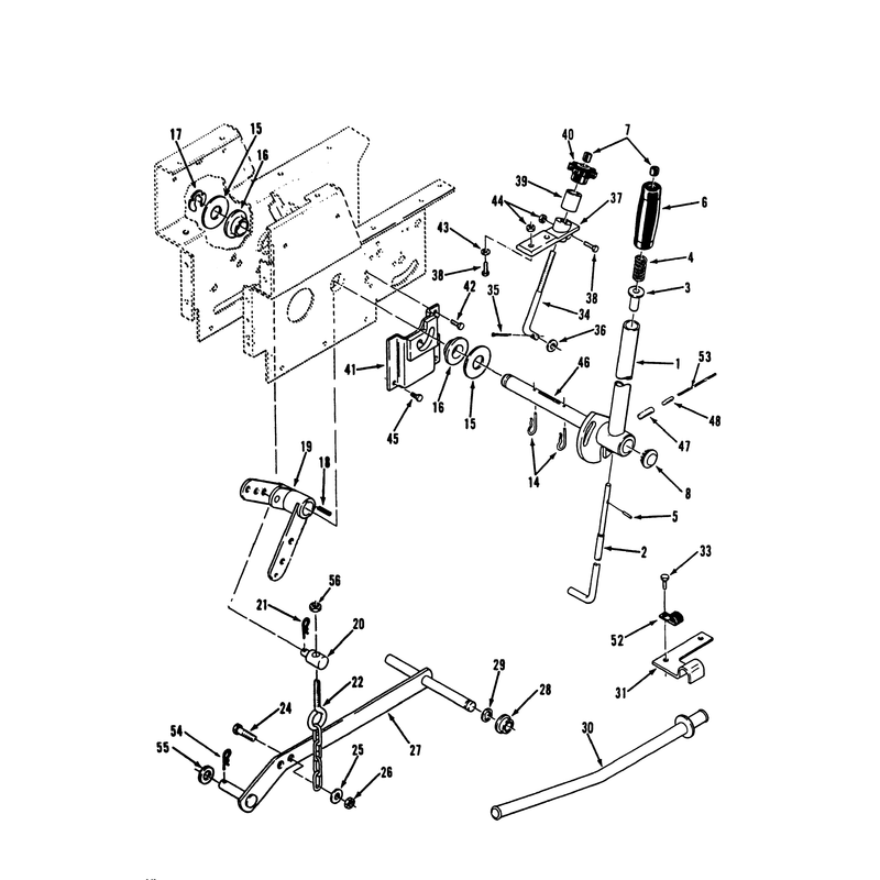 Manual Lift Linkage