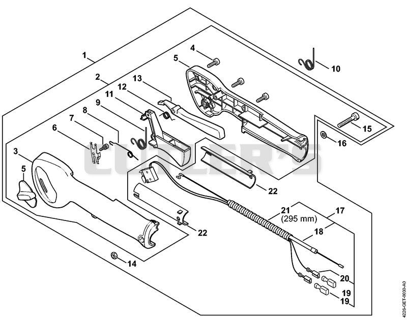 Control handle HS 85