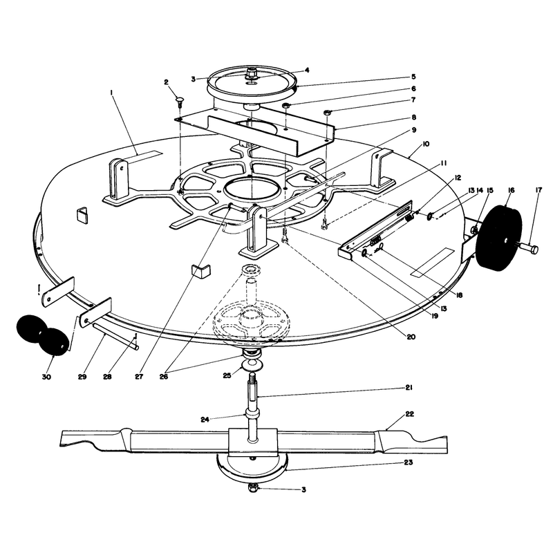 Mulcher Deck