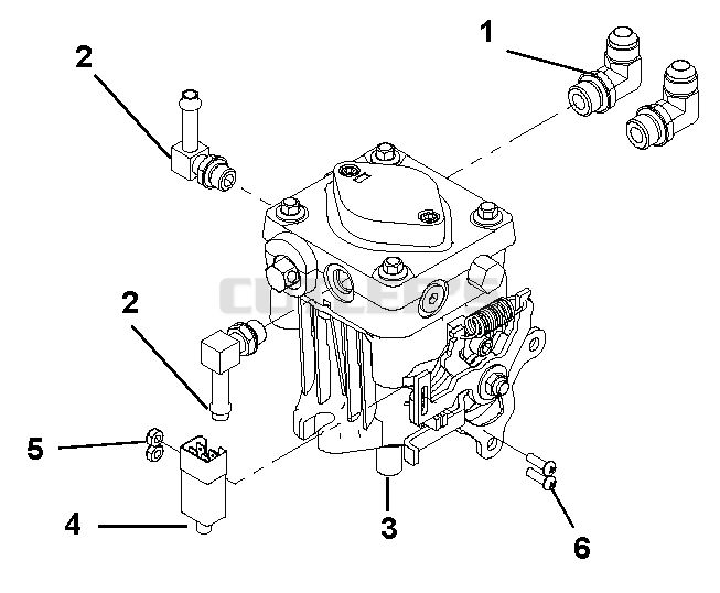 LH Pump Assembly