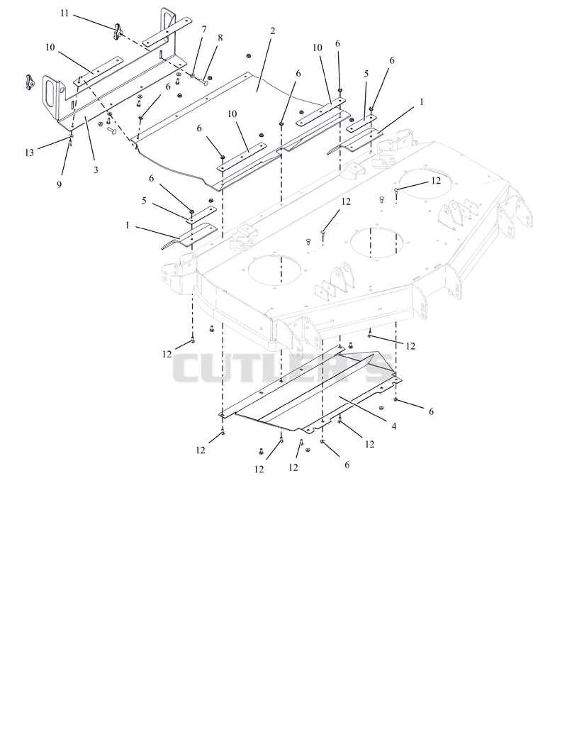 Discharge Chute - 48" - RD