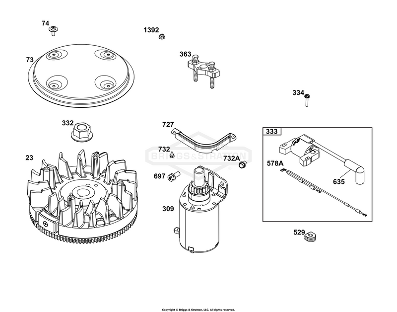 Flywheel, Ignition, and Starter Group