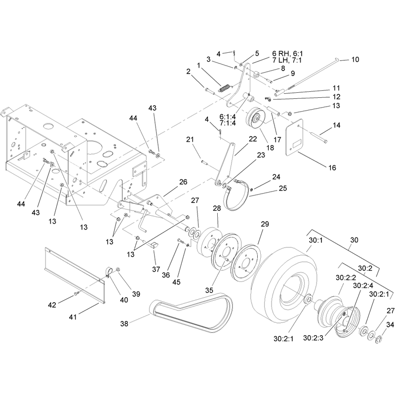 Wheel and Drive Assembly