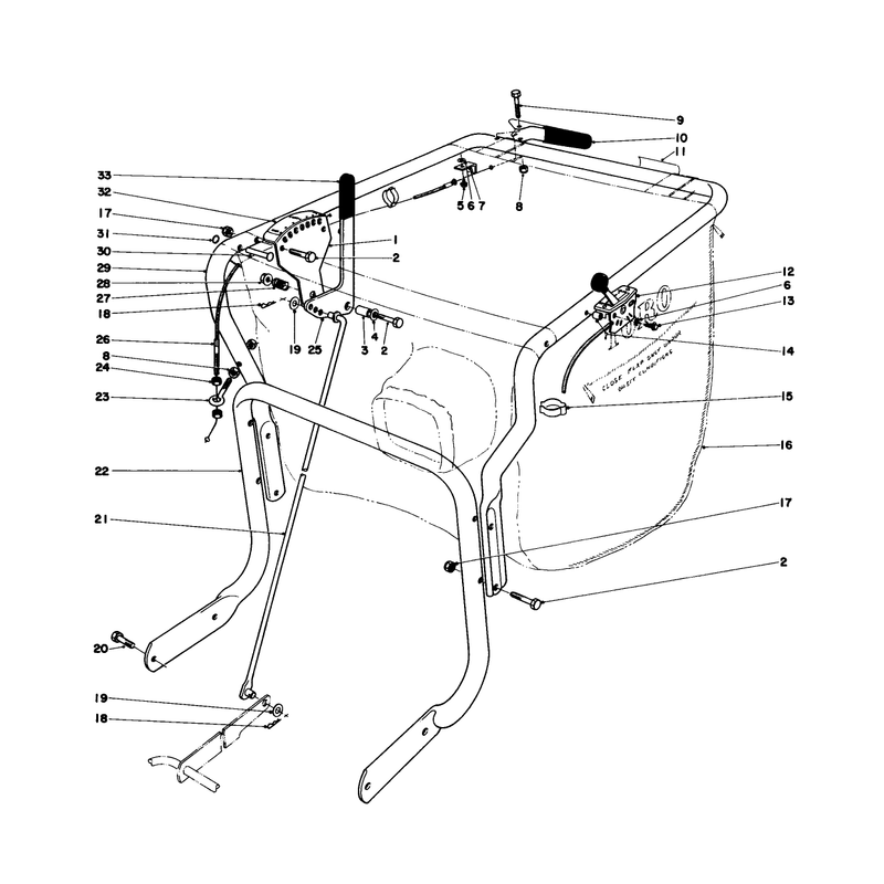 Handle Assembly Model 62923