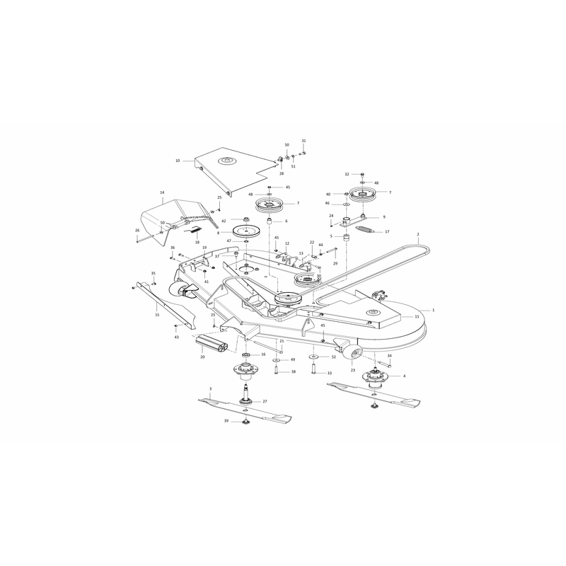 MOWER DECK / CUTTING DECK