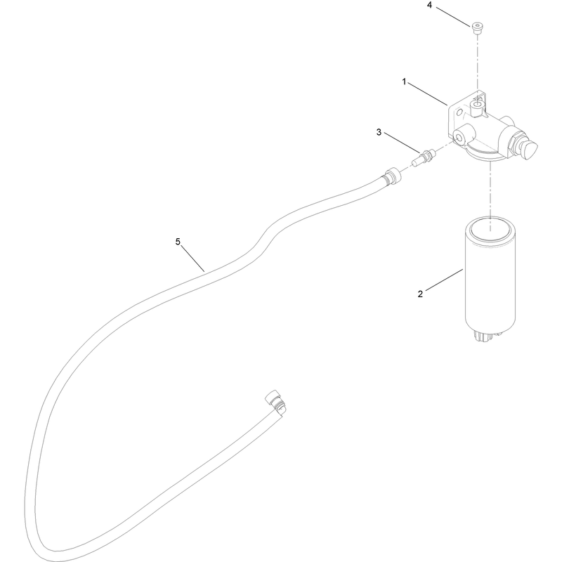 Fuel Filter Assembly No. 127-5254