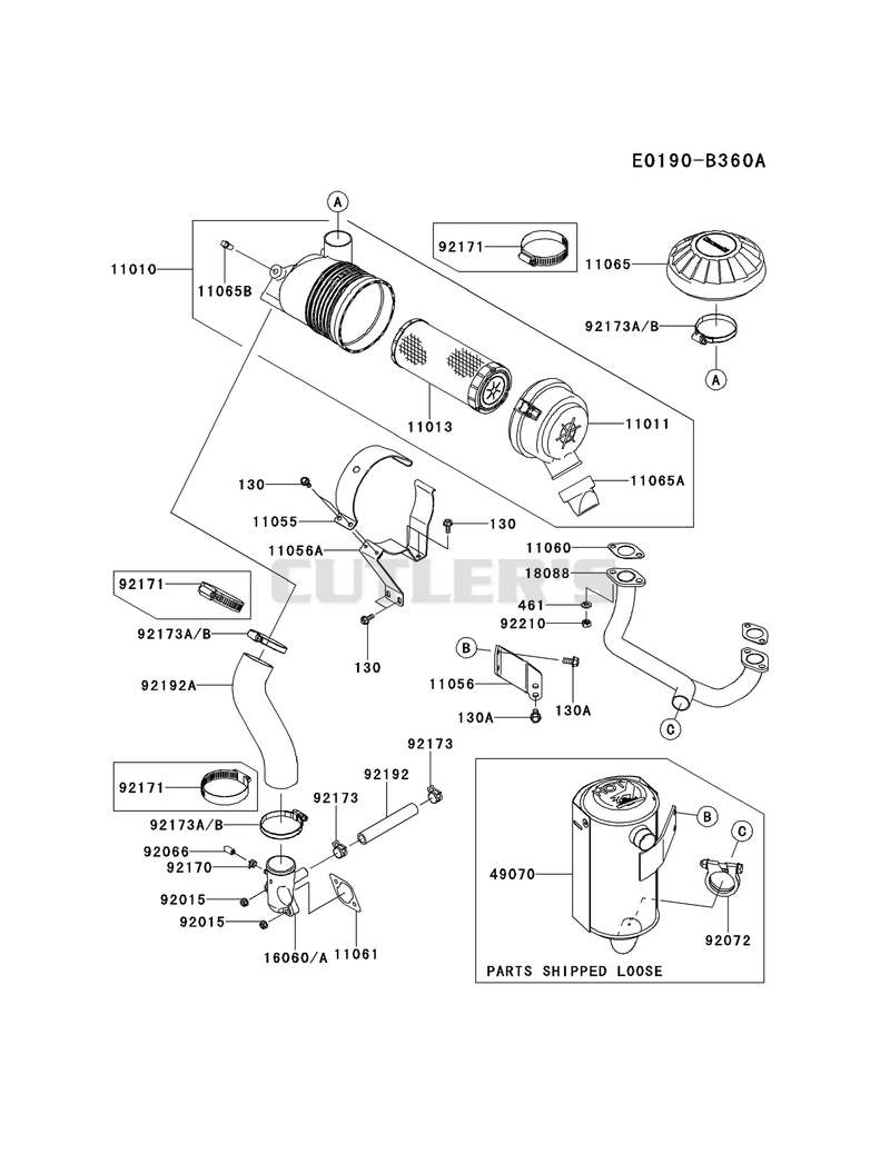AIR-FILTER/MUFFLER