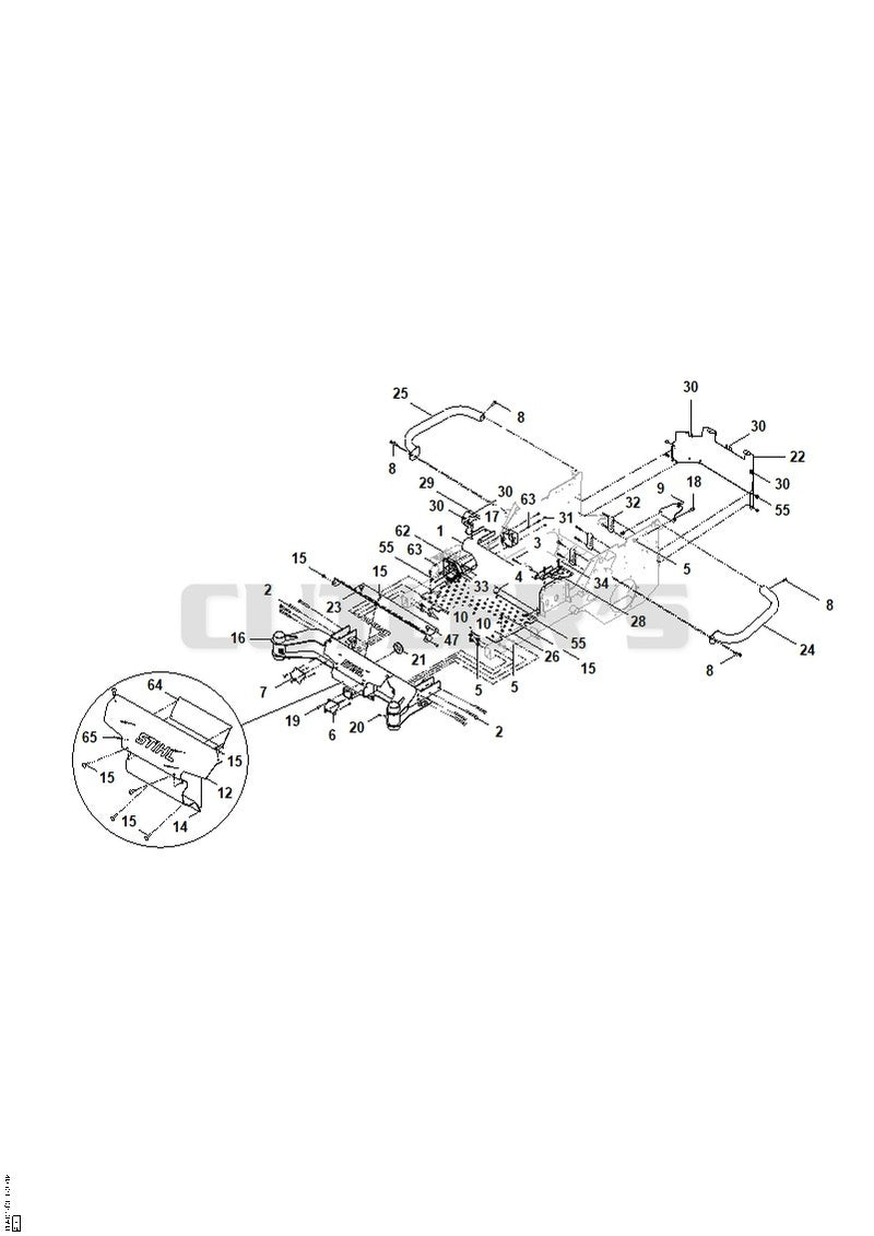 Main Frame and Front Suspension