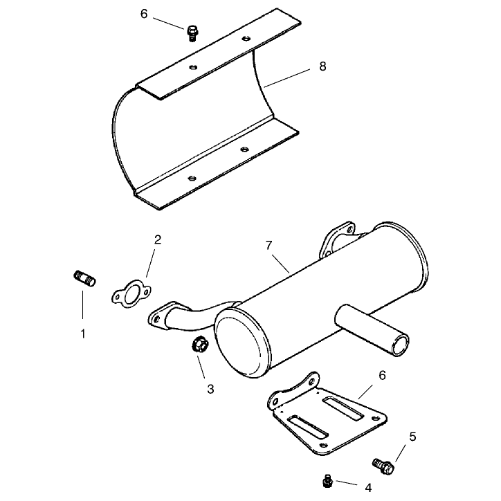 Group 11 Exhaust ch25s-68606 Kohler