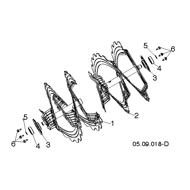 AUGER HOUSING AND IMPELLER