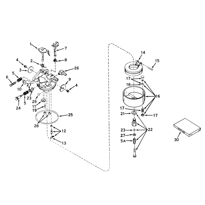 Carburetor No 631581