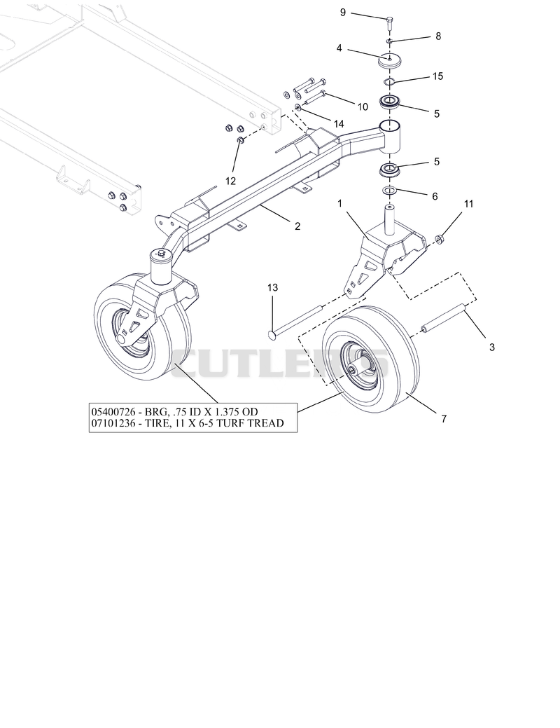 Front Caster Wheels