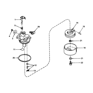 Carburetor No 631784