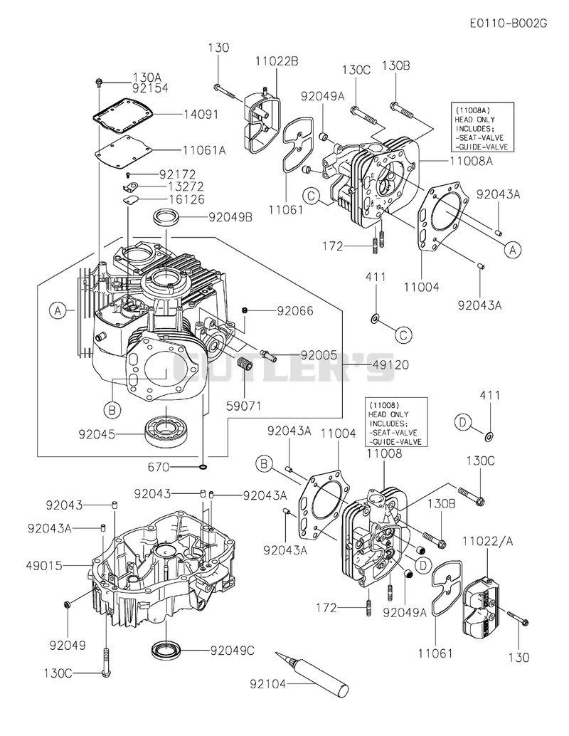 CYLINDER/CRANKCASE