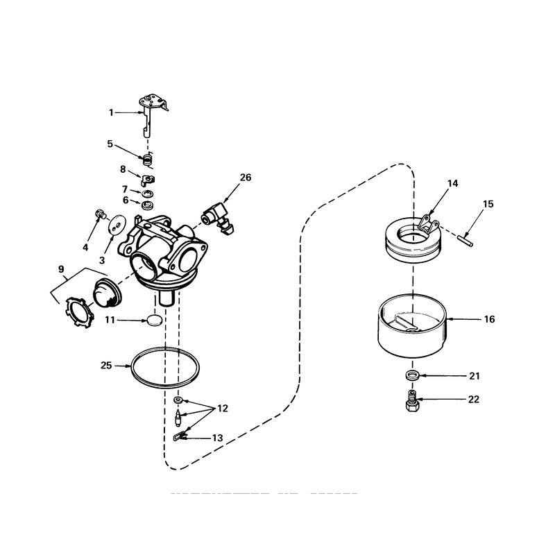 Carburetor No 632050
