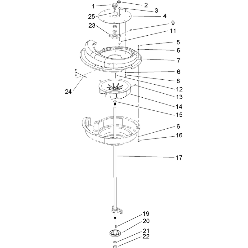 Impeller and Scroll Assembly