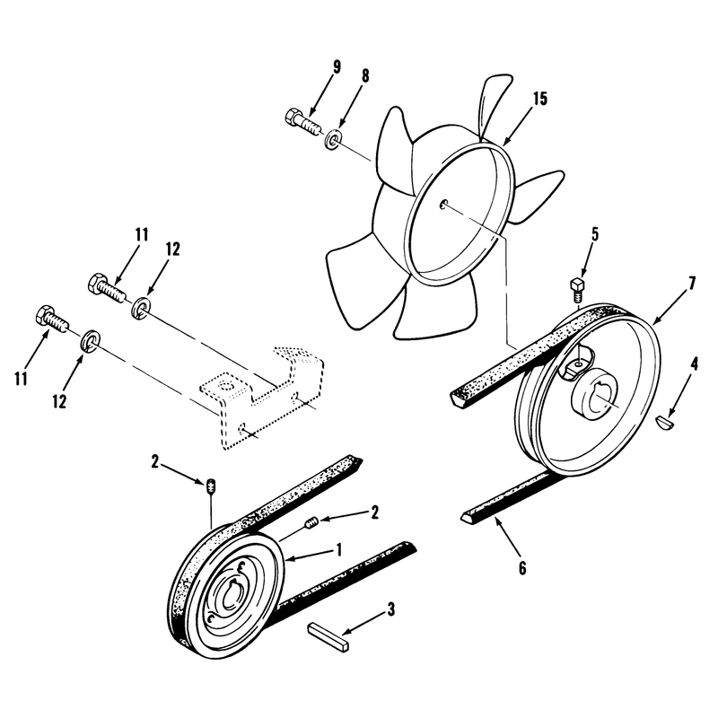 Drive Belt and Pulleys