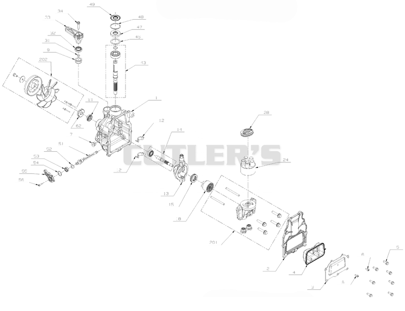 Hydro-static Transmission - 04438900