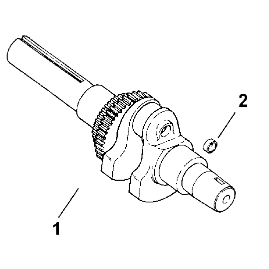 Crankshaft Model 73429 Only