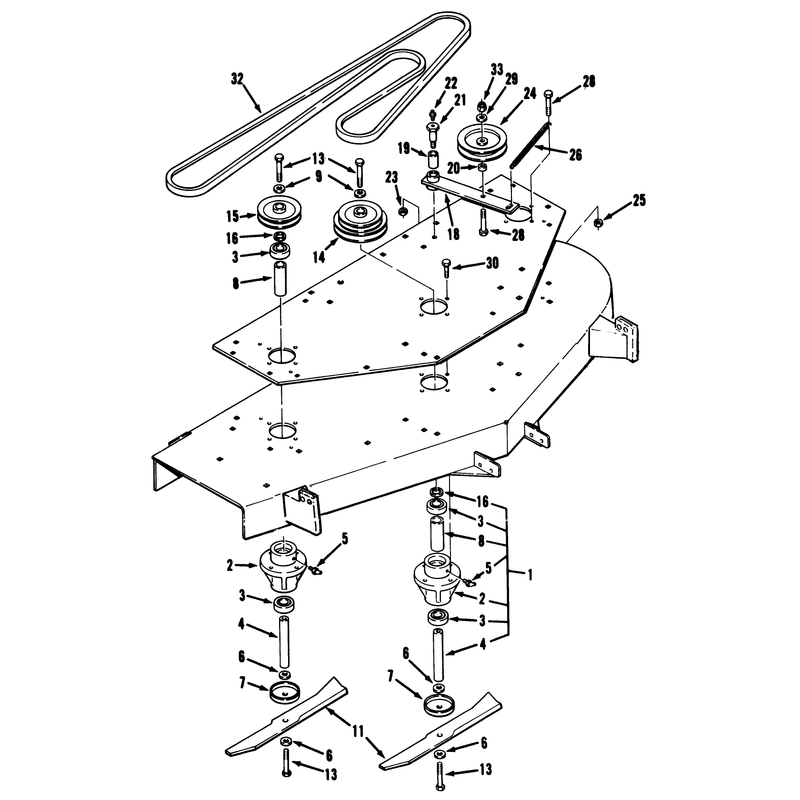 Side Discharge Mower-60 In. (152 Cm) Vehicle Identification Number C5-60sc04