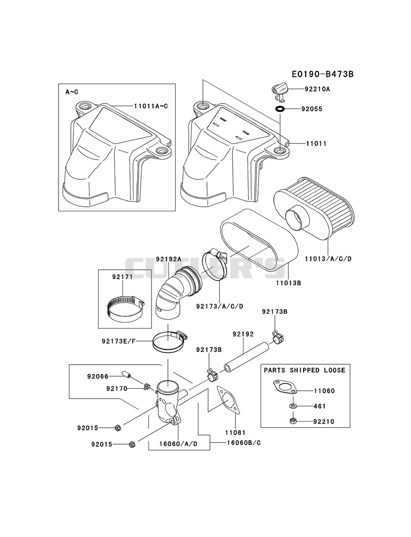 AIR-FILTER/MUFFLER