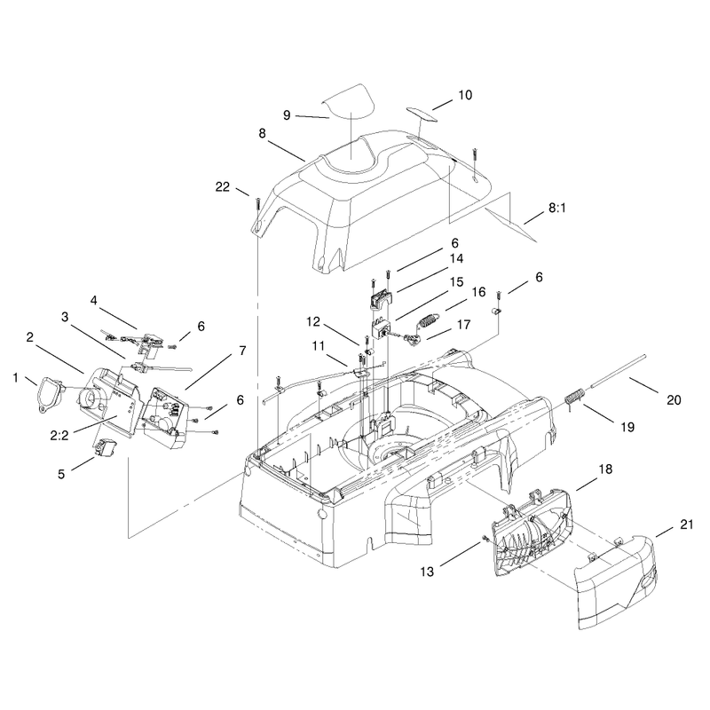 Cover Mulch Plug and Panel Assembly