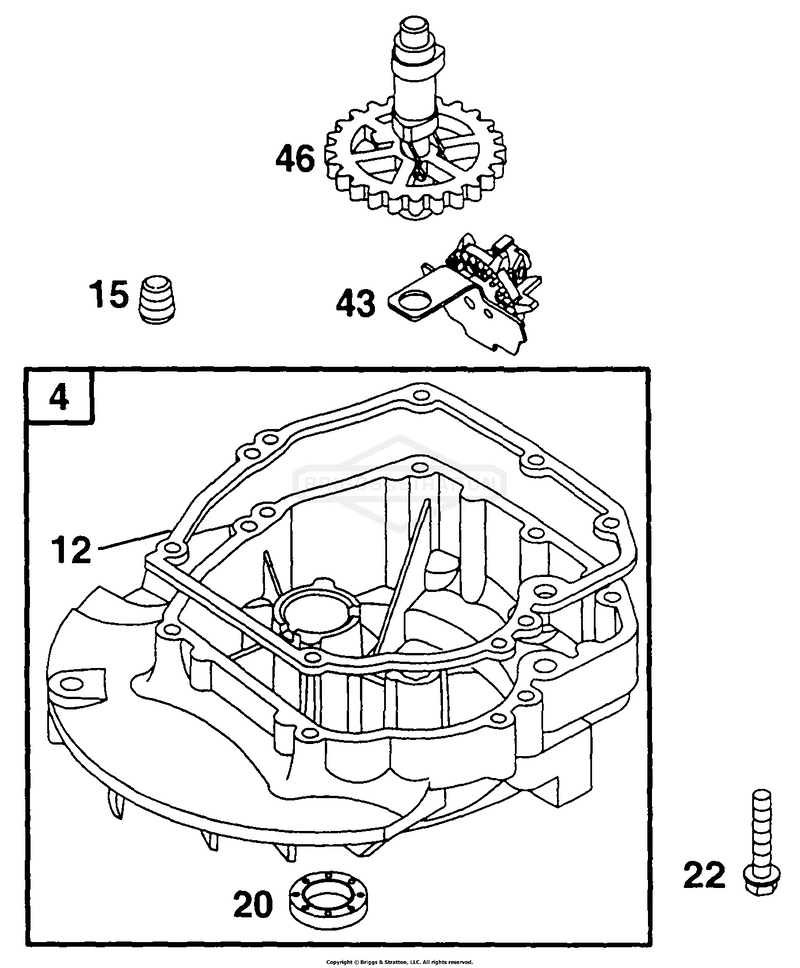 Sump Base, Cam