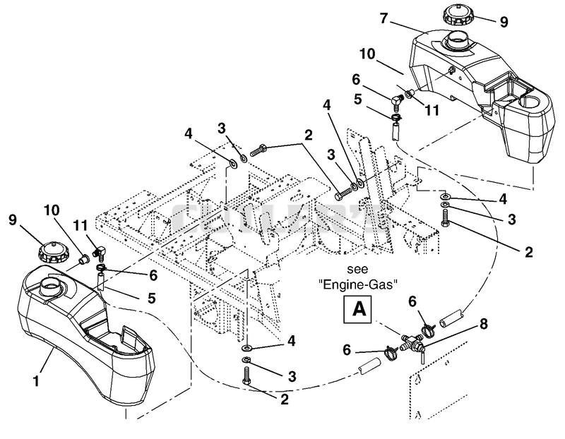 Fuel Tanks And Hoses - Gas