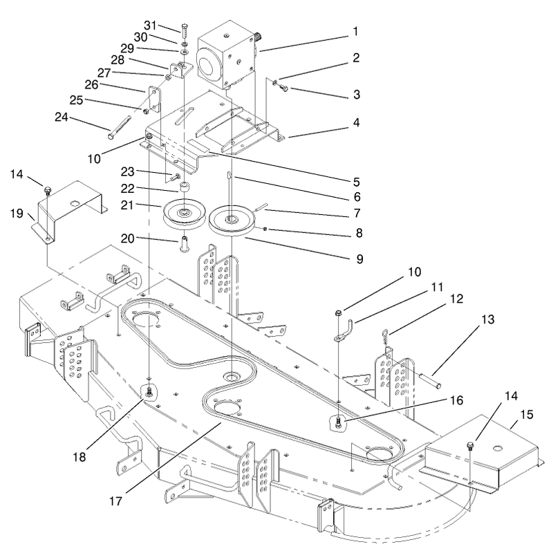 Drive And Idler Assembly