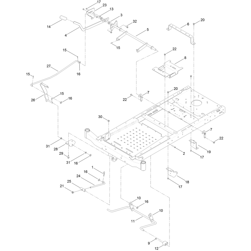 Deck Lift Assembly