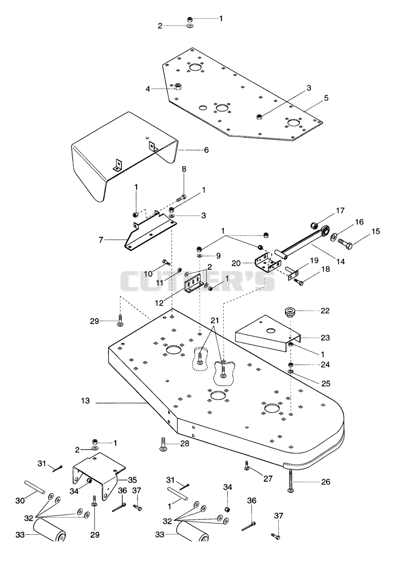 60" MOWER DECK