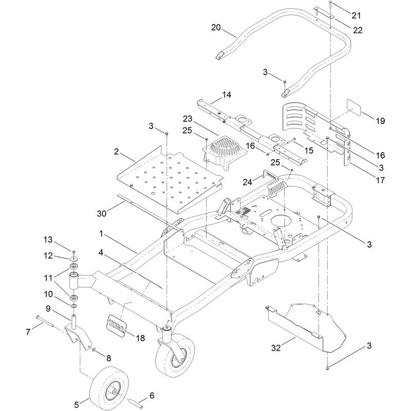 Main Frame Assembly