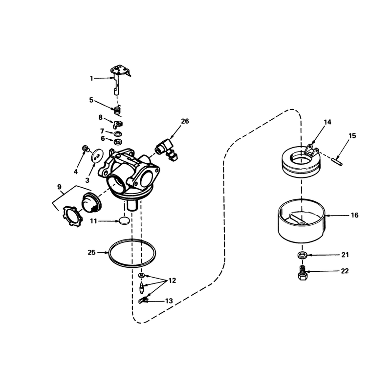Carburetor No 632050